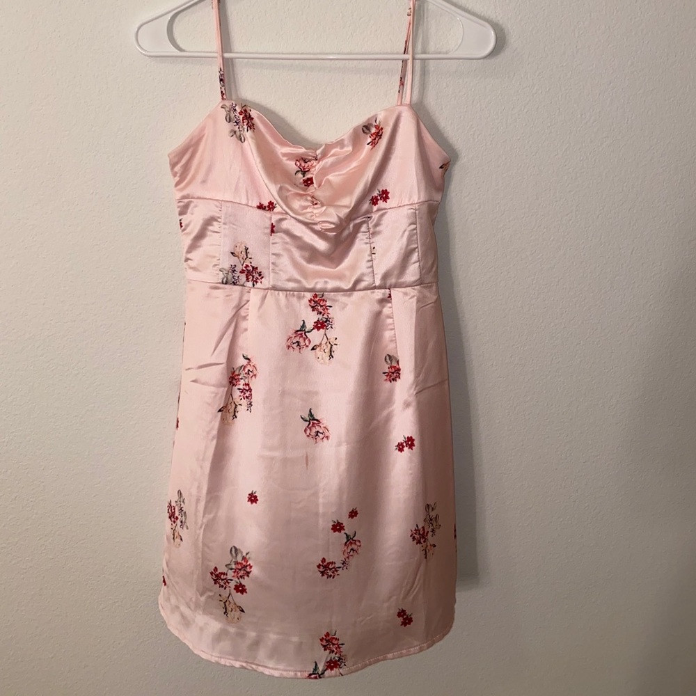 silk dress